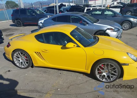 2006 Porsche Cayman S z USA, uszkodzony, nr VIN WP0AB29846U783926